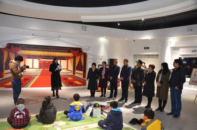 山西靜樂(lè)剪紙互動(dòng)教育巡展西安站啟幕漢景帝陽(yáng)陵博物院 當(dāng)非遺剪紙遇上漢代影像敘事